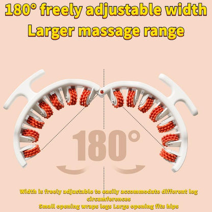 3-In-1 360 Multi-Function Cellulite Manual Push-Pull Massage Roller - Thigh, Calf, Waist Push-Pull Tool - Deep Tissue Pain Relief, Body Sculpting, Anti-Inflammation and Fast Recovery, Pilates Equipment